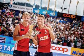 Sandvolleyballduoen anders mol og christian sørum var også blant utøverne som ble tatt ut tirsdag. Norwegian Pair Claim Historic Title At Fivb Gstaad Major
