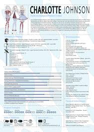 Fashion Creative Cvs Creative Cv Fashion Resume