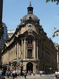 Bolsa ecológica con interior laminado impermeable. Santiago Stock Exchange Wikipedia