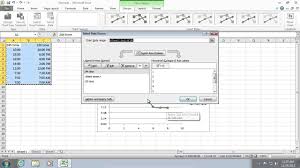 How To Set X And Y Axis In Excel Youtube