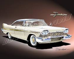 Image result for Iceberg White 1958 Plymouth