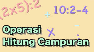 Sambil memikirkan apa yang harus urutan selanjutnya adalah pembagian, penjumlahan, dan pengurangan. Kelas 03 Tema 3 Subtema 3 Operasi Hitung Campuran Video Pendidikan Indonesia Youtube