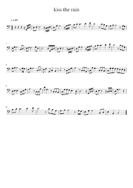 410 scores found for kiss the rain. Kiss The Rain Sheet Music For Piano Solo Musescore Com