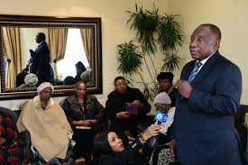 The national coronavirus command council (nccc) met on wednesday but there is no indication when president cyril ramaphosa will host the next. Ramaphosa Visits Family Of Slain Uct Student Uyinene Mrwetyane