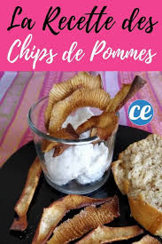 Que Faire Des Epluchures De Pommes De Delicieuses Chips Sucrees Faciles A Faire Recette Chips De Pomme Recette De Chips Recette Facile Pas Cher