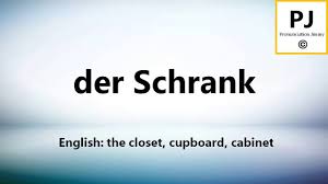 Ludo, in dem schrank, an dem du stehst. How To Pronounce Der Schrank 5000 Common German Words Youtube