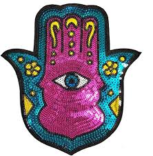 All that you will need is a cloth/towel and an iron. Amazon Com Iron On Or Sew On Sequin Red Hand Eye Patch Embroidered Patches Badge Motif Applique Compatible Clothing Jeans T Shirt Sweater Hoodies Red