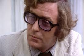 Actor michael caine with wife shakira. Michael Caine In Pulp Clothes On Film