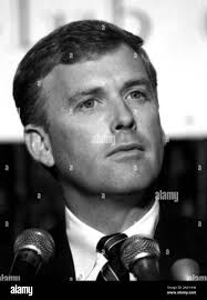 Republican vice presidential candidate Dan Quayle and his wife, Marylin,  accompanied by Pastor Mark Galli, left, leave the Grace United Presbyterian  Church in Suburban Sacramento Sunday, August 28, 1988 following services.  Quayle