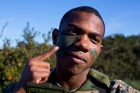 U.S. Marine Corps Sgt. Dwayne M. Campbell, with S-1,