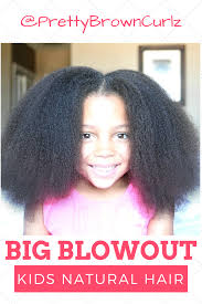 I Used This Kids Natural Hair Blowout Tutorial To Create Big Hair Look On Her 4a 4b Hair W Natural Hair Styles Natural Hair Blowout Natural Hairstyles For Kids