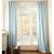 Living Room Light Blue Curtains
