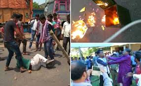 Trinamul chief mamata banerjee appealed for peace on monday after bengal erupted in violence with reports pouring in about attacks on bjp followers and even red volunteers working for covid relief. West Bengal Panchayat Elections Again Marred By Violence By Tmc Goons