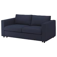 Il divano è sicuramente uno degli elementi di arredo più importanti della casa. Vimle Divano Letto A 2 Posti Orrsta Blu Nero Ikea It