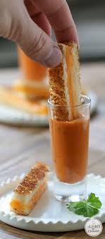 Dip the rim of two shot glasses in the chocolate syrup and then into the graham crackers to line the rim. 44 Shot Glass Appetizers Ideas Appetizers Shot Glass Appetizers Food