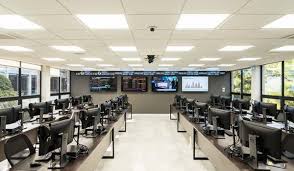70 inspirational workspaces & offices | part 21. The Acg Simulated Trading Room
