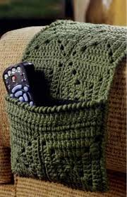 Crochet Remote Control Holder Crochet Projects Crochet Patterns Crochet