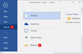 Choose password to open and then enter the password to unlock the document. How To Password Protect Pdf Document With Microsoft Word Password Recovery