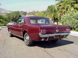 Image result for Rangoon Red 1964 Mustang