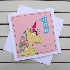 Birthday Card Ideas For Kids Unicorn Childrens 100 Handmade Fabric Unicorn Birthday Card Personalised With The Childs Name Birthday Greetings For Kids 60th Birthday Cards Unicorn Birthday Cards