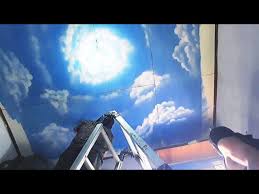 Setelah itu, material yang telah dicetak dan diukir dirapikan dengan finishing cat minyak serta ragam warna sesuai pilihan. Cara Mudah Membuat Motif Awan Pada Plafon Rumah Youtube