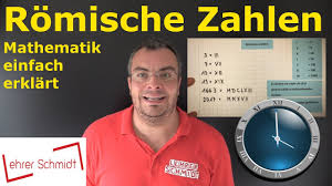 Aktuelle sammlerwerte von münzen aus deutschland, ausland und der antike. Romische Zahlen Mathematik Einfach Erklart Lehrerschmidt Youtube