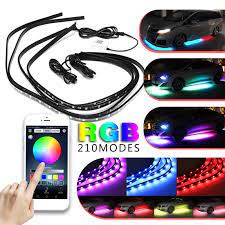 Car led light yazılımını indirin ve iphone, ipad ve ipod touch'ınızda keyfini çıkarın. Buy Rgb Led Under Car Tube Strip Underglow Body Light Kit App Wireless Control At Affordable Prices Free Shipping Real Reviews With Photos Joom