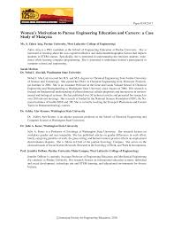 Applications are invited for all candidates to fill the senior lecturer job opening at. Https Peer Asee Org Women S Motivation To Pursue Engineering Education And Careers A Case Study Of Malaysia Pdf