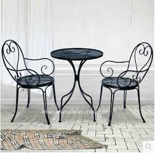 24 pack of 1.5 deluxe wrought iron outdoor patio furniture chair and table feet. Iron Table And Chairs Outdoor Off 68