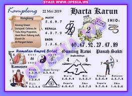 Forum Syair Hk Rabu 22 Mei 2019 Opesia Official