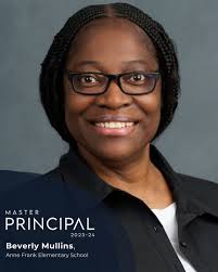 CONGRATULATIONS! 🎉 Beverly Mullins from Anne Frank Elementary School is a  2023-2024 Master Principal.