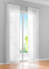 Modern Und Frisch Weiss Klettschiene Panneau Coulissant Decoration Maison Rideaux Modernes
