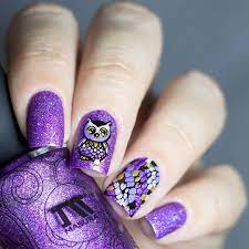 Check It Out Animal Nails Owl Nail Art Owl Nail Designs