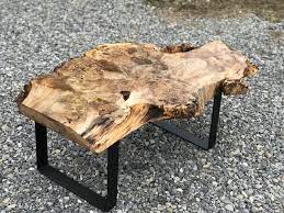Finished in natural oil, that brings out the depth and richness of color. Hand Crafted Live Edge Maple Burl Coffee Table By Martin Rustics Custommade Com
