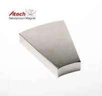 Super Strong Wind Turbine Neodymium N48 Trapezoid Magnet