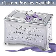 Grandmother Granddaughter Love Personalized Music Box Personalized Music Box Personalized Music Daughter Personalized