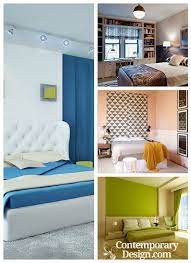 It creates a royal, warm aesthetic in the bedroom, which is an. Two Colour Combination For Bedroom Walls Contemporary Design Bedroom Color Combination Bedroom Color Schemes Bedroom Wall