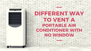 Prepare the window and ac unit. Different Way To Vent A Portable Air Conditioner With No Window Pro Merchant Circle