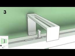 Ikea Vidga So Installierst Du Dreilaufige Schienen Youtube