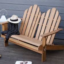 Fauteuil Double De Jardin En Acacia Couleur Teck Riverhauk Fauteuil Jardin Palettes Canape Jardin Fauteuil Terrasse