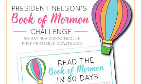 Book Of Mormon Reading Chart Capturing Joy With Kristen Duke