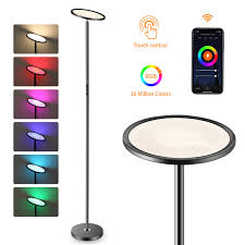 Stehlampe Rgb Oeegoo Led Deckenfluter 25w Wifi Stehleuchte