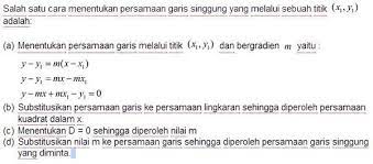 Check spelling or type a new query. Garis Singgung Lingkaran