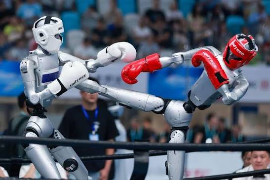 China accelerates military research into humanoid robots, exploring  battlefield roles alongside troops and potential wartime deployment.  http://ow.ly/fzKf106Em73