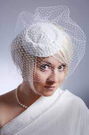Wedding Hat With Veil Vivianchurch Fascinatorformal Hat For Etsy Wedding Hats Bridal Hat Fascinator