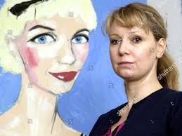 Artist Stella Vine Her Home Studio Editorial Stock Photo