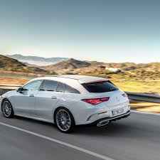 It is available in 8 variants, 1 engine option and 1 transmission option : Mercedes Cla Shooting Brake X 118 Was Kann Der Kombi Adac