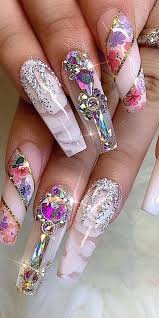 Out of all the acrylic choices, the traditional pink and white design continues to reign supreme. 32 Super Cool Pink Nail Designs That Every Girl Will Love Pink Acrylic Nails Pink Nail Designs Pink Nails