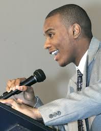 Scholarship recipient Rone's poem