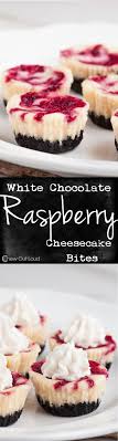 White Chocolate Raspberry Cheesecake Bites Chew Out Loud Raspberry Cheesecake Bites Easy Party Desserts Fun Cheesecake Recipes
